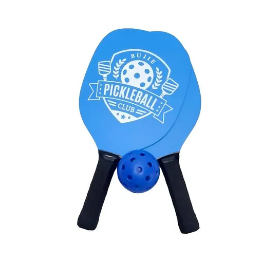 Ракетки детские для пиклбола, 2 шт., дерево, 38 см, мяч, пластик, 7 см, MR1497 (в ассортименте)