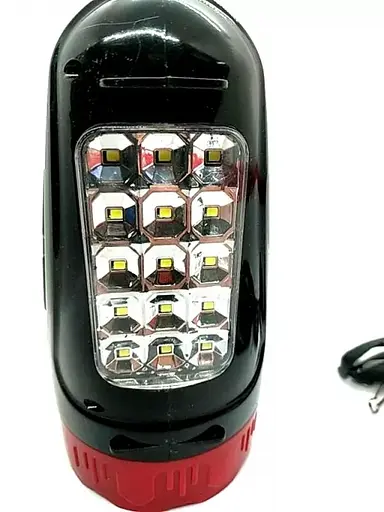 Мощный светодиодный аккумуляторный фонарь GN-168 прожектор переносной фонарь для охраны - фото 2