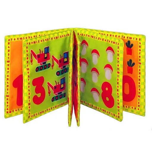 Мягкая книжка-шуршалка "Мягкие счеты" 823477 - фото 3