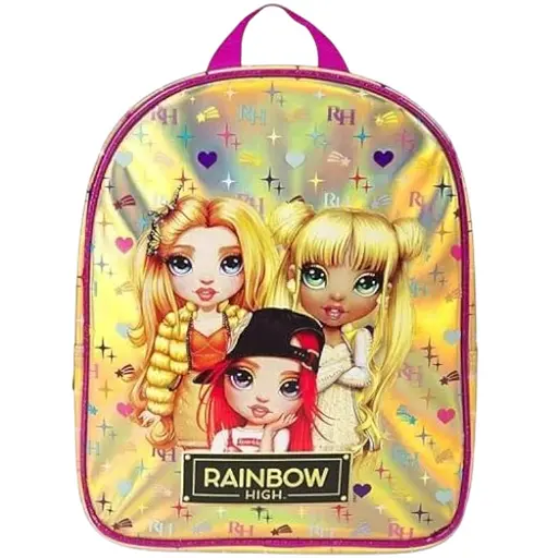 Дитячий рюкзак Perletti Kids Rainbow High Mini золотистий (P13282)