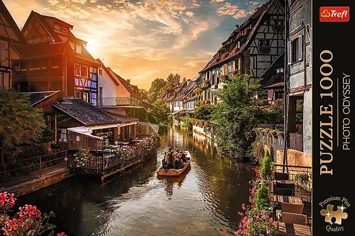 Пазл Photo Odyssey: Мала Венеція в Кольмарі, Франція - 1000 елементів Trefl 10816 - фото 3