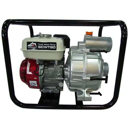 Мотопомпа бензиновая Vulkan SCWT80H для грязной воды - фото 1