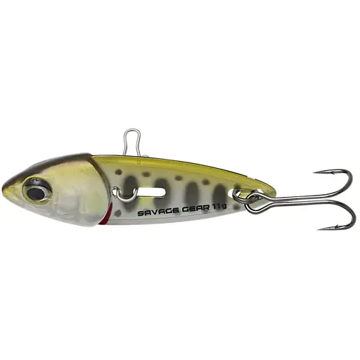 Мормышка Savage Gear Minnow Switch Blade 50S 50 mm 11 g Green/Silver/Ayu