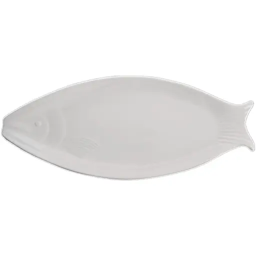 Блюдо Led Fish Shape в форме рыбы 34x14.5 см белое (B010815)