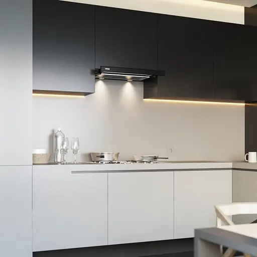 Вытяжка телескопическая Eleyus Storm 700 60 BL - фото 8