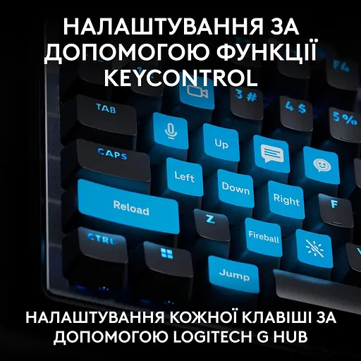 Клавіатура Logitech G PRO X TKL RAPID Gaming (L920-013233) Black (920-013233) - фото 5