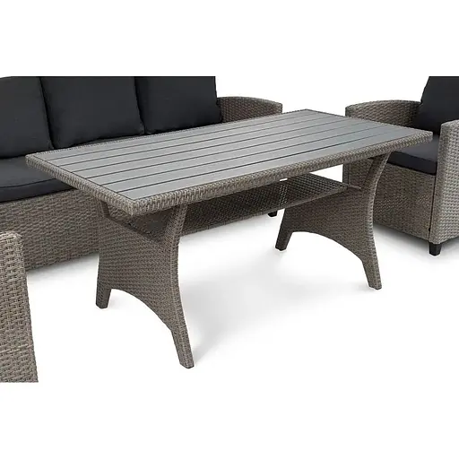 Комплект садовой мебели Di Volio Genova Серый/Графитовый - фото 6