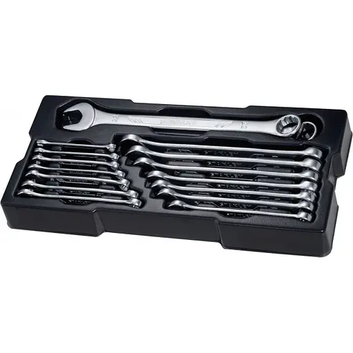 Набор ключей гаечных комбинированных Stanley MaxiDrive 16 шт.: 6, 7, 8, 9, 10, 11, 12, 13, 14, 15, 16, 17, 18, 19, 22, 24 мм (STMT1-74178)