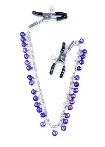 Затискачі для сосків Fetish B-Series Exclusive Nipple Clamps No.1 (сріблястий) - фото 5