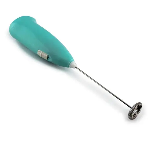 Капучінатор Cappuccino Marker міксер спінювач для молока латте-мейкер блакитний - фото 4