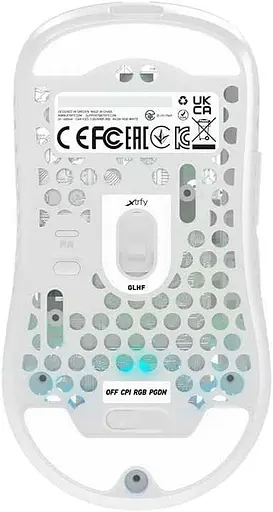 Мышь Cherry Xtrfy Xtrfy M42 WL RGB White (M42W-RGB-WHITE) - фото 3