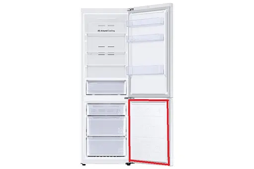 Уплотнитель двери (резина) для морозилки холодильника Samsung RB38C, RB38T, RB34C, RB34T, DA97-23537B - фото 10