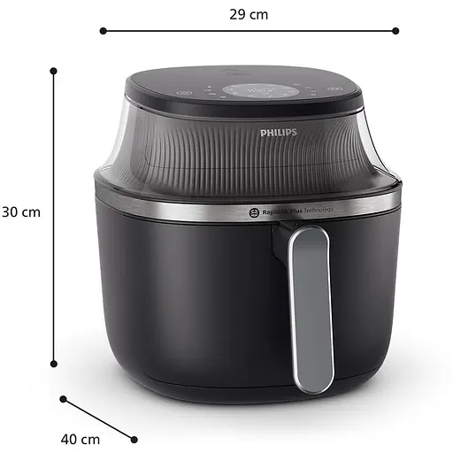 Мультипечь Philips Series 3000 Ovi 1400 Вт черный (NA321/00) - фото 4