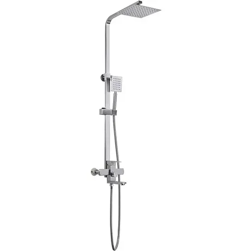 Душова система Platinum з виливом 05 EAZ (9207) нержавіюча сталь, Нержавіюча сталь - фото 1