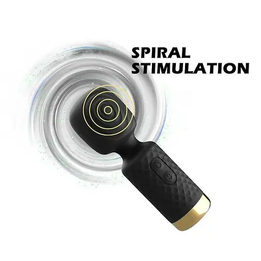 Вибратор микрофон клиторальный черный 10 режимов с USB для женщин - фото 2