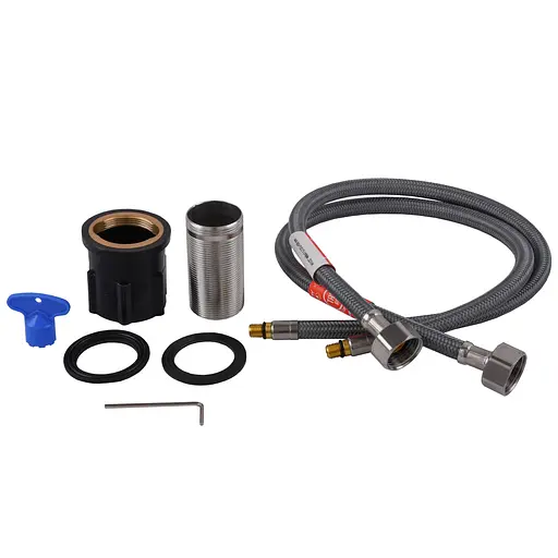 Змішувач для умивальника TOPAZ LOFT TLF 32201-H75-BL чорний для ванної кімнати стильний і сучасний дизайн - фото 6