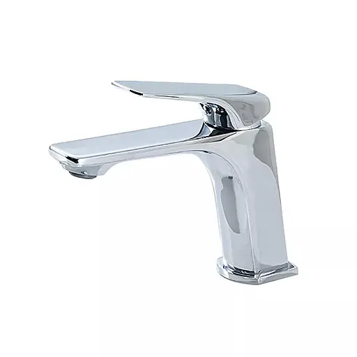 Змішувач для умивальника литий вилив хром Frap F1087 Хром - фото 1