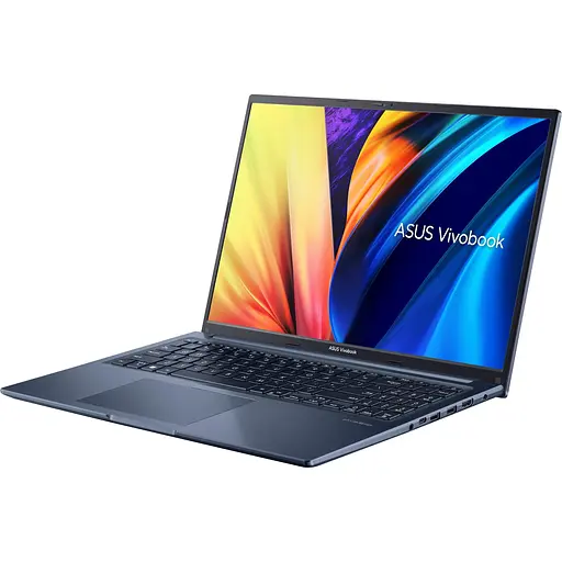 Ноутбук ASUS VivoBook M1603IA з процесором AMD Ryzen™ 5 4600H pana la 4.00 GHz, 16”, WUXGA, IPS, 8GB, 512GB SSD, AMD Radeon™ графікою, No OS, Quiet синій - фото 3