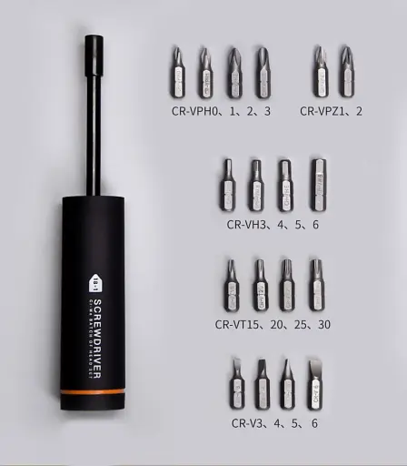 Отвертка Xiaomi Jiuxun Tools Screwdriver 18 in 1 (Q/NBJX001) [68400] - фото 4
