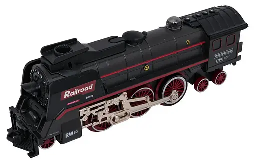 Ретро-поезд со светом, звуками и функциями дыма 138 см Ramiz - фото 8