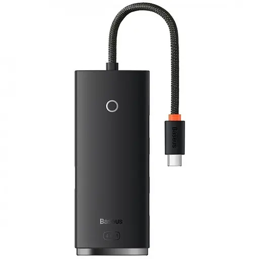 Переходник HUB Baseus Lite Series 4in1 (Type-C to 4xUSB 3.0) 1m (WKQX03) Black