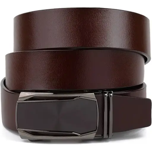 Ремінь шкіряний Vintage чоловічий 115х3,4 см acs0014912 - фото 1