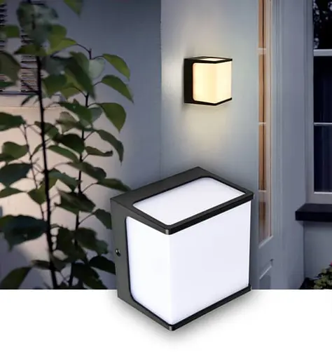 Світильник світлодіодний фасадний CUBE настінний - фото 2