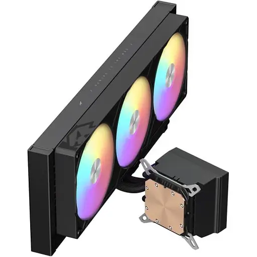 СВО GameMax Glacier 360 LCD Black (GLACIER 360 LCD BK) - фото 6