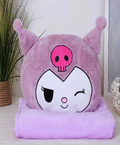 М’яка іграшка, 40 см, плед M18284