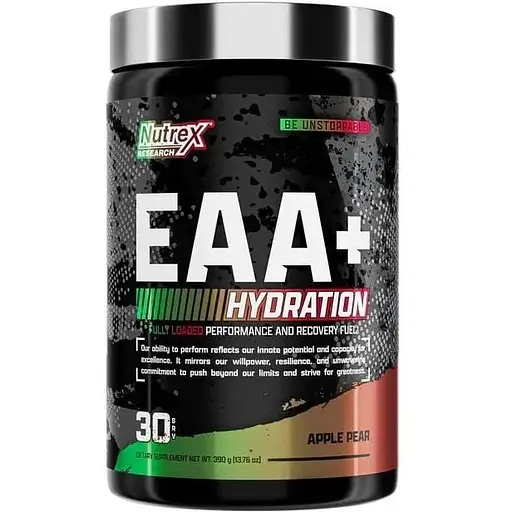 Амінокислота Nutrex Research EAA+ Hydration, 390 грам - Груша-яблуко