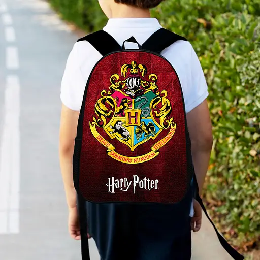 Рюкзак детский Гарри Поттер "Harry Potter" 34х27см, городской ранец для мальчика с принтом (00428)