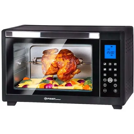 Духовка First FA-5043-2 30 л дисплей конвекция черная - фото 1