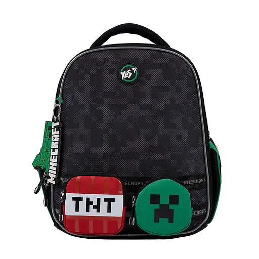 Рюкзак шкільний каркасний Yes Minecraft World H-100 - фото 3
