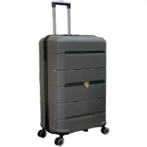 Валіза My Polo PP002-М середня (М) поліпропілен на 4-х подвійних колесах 70 л