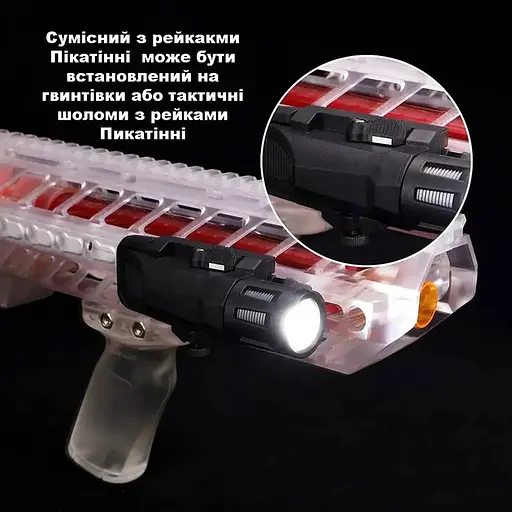 Ліхтар підствольний WML G2 Tactical Scout (Чорний) - фото 7