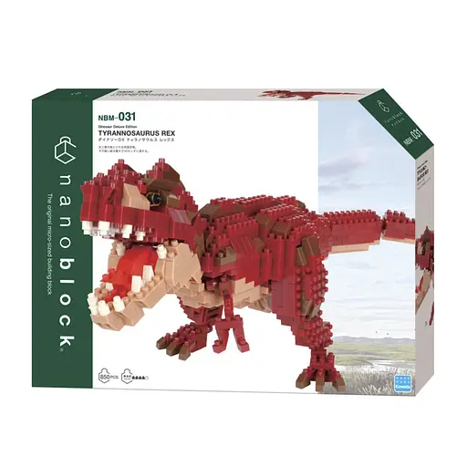 Конструктор Nanoblock Ти-Рекс 850 элементов (124118)