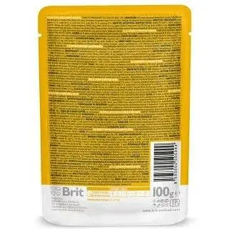 Влажный корм Brit Premium Cat Pouch для кошек с лососем и форелью 100 г - фото 2