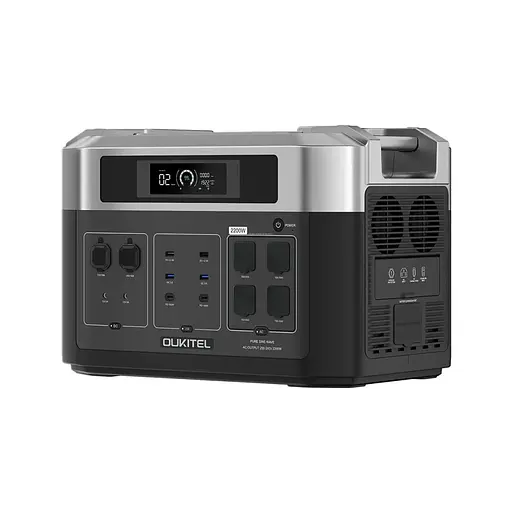 Портативна зарядна станція OUKITEL BP2000E (2048 Вт·год / 2200 Вт) (42-00100)