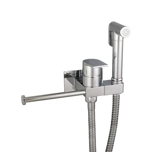 Набір гігієнічного душа прихованого монтажу Globus Lux GLN-4-106MIX, Хром - фото 4