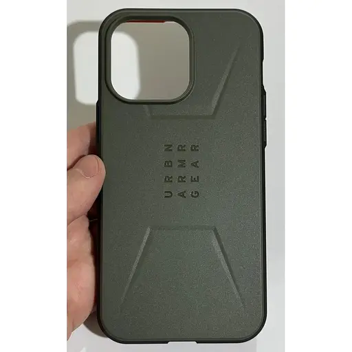 Оригінальний протиударний чохол UAG Civilian MagSafe для iPhone 15 Pro Max (6.7") Olive (114295117272) - фото 3
