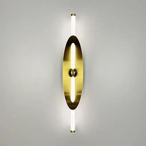 Світлодіодне бра з латунним корпусом 60 см Арт. W 60/1 A Line F - фото 6