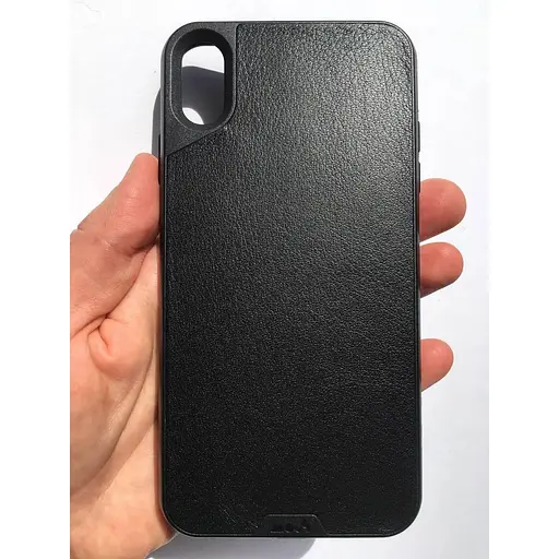 Оригинальный кожаный противоударный чехол Mous для Apple iPhone XS Max MOUS Limitless Leather Case Black - фото 6