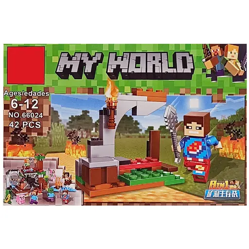 Конструктор дитячий "Minecraft" 66024-6, 41 деталь