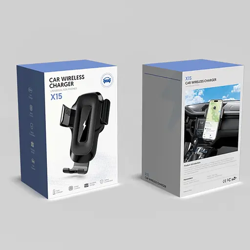 Автодержатель X15 с беспроводной зарядкой 15W черный - фото 9