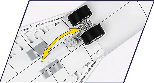 Конструктор COBI Concorde G-BBDG 1:95 455 деталей — Пасажирський літак 1917 - фото 7