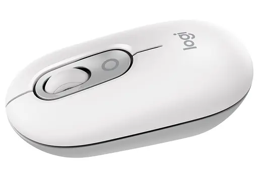 Миша Logitech POP Mouse with Emoji Off-White (910-007411) - фото 1
