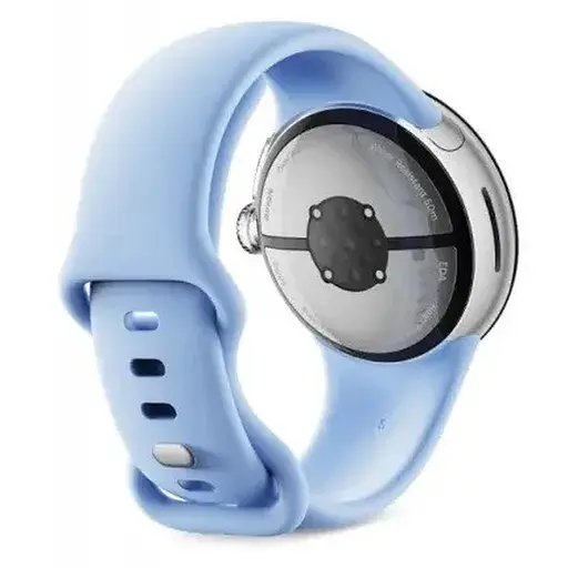 Smart Watch Google Pixel Watch 2 Wi-Fi Polished Silver/Bay Band Global - фото 2