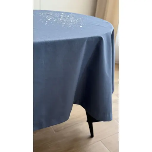 Скатертина  Ecotton Duck водовідштовхувальна 170х220 см Blue (25329) - фото 2