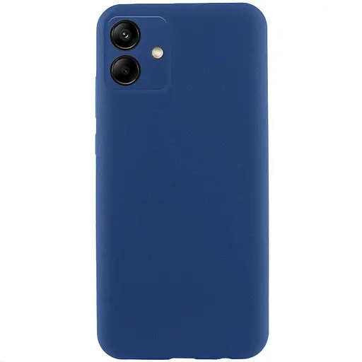 Чехол Getman TPU Liquid Silk Full Camera для Samsung Galaxy A06 Синий/Navy Blue
