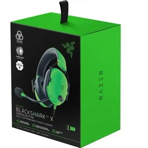 Навушники з мікрофоном Razer Blackshark V2 X Green (RZ04-03240600-R3M1) - фото 5